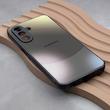 قاب گوشی Galaxy A56 سامسونگ PVD ضد خش پشت گلس شیشه ای مات دو رنگ محافظ لنز دار مشکی کد 166973