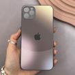 قاب گوشی iPhone 11 Pro Max آیفون PVD ضد خش پشت گلس شیشه ای مات دو رنگ محافظ لنز دار خاکستری