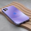 قاب گوشی iPhone 11 Pro Max آیفون PVD ضد خش پشت گلس شیشه ای مات دو رنگ محافظ لنز دار بنفش کد 166976