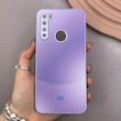 قاب گوشی Redmi Note 8 - Redmi Note 8 2021 شیائومی PVD ضد خش پشت گلس شیشه ای مات دو رنگ محافظ لنز دار بنفش