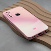 قاب گوشی Redmi Note 8 - Redmi Note 8 2021 شیائومی PVD ضد خش پشت گلس شیشه ای مات دو رنگ محافظ لنز دار صورتی کد 166996