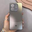 قاب گوشی Redmi Note 14 4G شیائومی PVD ضد خش پشت گلس شیشه ای مات دو رنگ محافظ لنز دار خاکستری