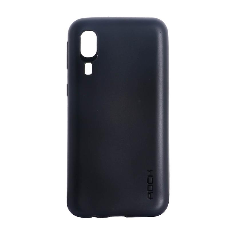 قاب گوشی Galaxy A2 Core سامسونگ ROCK طرح سیلیکونی ژله ای TPU مشکی کد 181324