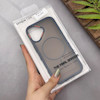 قاب گوشی iPhone 17 آیفون اورجینال مات ضدضربه مگ سیف دار اورجینال یونیک کیس سرمه ای کد 167129