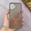 قاب گوشی iPhone 17 آیفون اورجینال مات ضدضربه مگ سیف دار اورجینال یونیک کیس طوسی 