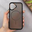 قاب گوشی iPhone 16 آیفون اورجینال مات ضدضربه مگ سیف دار اورجینال یونیک کیس مشکی