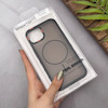 قاب گوشی iPhone 13 - iPhone 14 آیفون اورجینال مات ضدضربه مگ سیف دار اورجینال یونیک کیس مشکی کد 167139