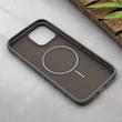 قاب گوشی iPhone 13 Pro Max آیفون اورجینال مات ضدضربه مگ سیف دار اورجینال یونیک کیس طوسی کد 167141