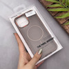 قاب گوشی iPhone 13 Pro Max آیفون اورجینال مات ضدضربه مگ سیف دار اورجینال یونیک کیس قهوه ای کد 167143