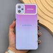 قاب گوشی Galaxy A05 سامسونگ PVD شیشه ای براق مدل AUTO FOCUS محافظ لنز دار