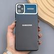 قاب گوشی Galaxy A05 سامسونگ PVD شیشه ای براق مدل AUTO FOCUS محافظ لنز دار