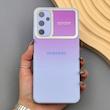 قاب گوشی Galaxy A05S سامسونگ PVD شیشه ای براق مدل AUTO FOCUS محافظ لنز دار