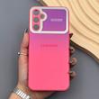 قاب گوشی Galaxy A14 سامسونگ PVD شیشه ای براق مدل AUTO FOCUS محافظ لنز دار