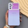 قاب گوشی Galaxy A14 سامسونگ PVD شیشه ای براق مدل AUTO FOCUS محافظ لنز دار