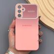 قاب گوشی Galaxy A15 سامسونگ PVD شیشه ای براق مدل AUTO FOCUS محافظ لنز دار