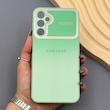 قاب گوشی Galaxy A24 سامسونگ PVD شیشه ای براق مدل AUTO FOCUS محافظ لنز دار