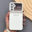 قاب گوشی Galaxy A24 سامسونگ PVD شیشه ای براق مدل AUTO FOCUS محافظ لنز دار 