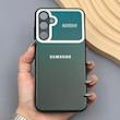 قاب گوشی Galaxy A25 سامسونگ PVD شیشه ای براق مدل AUTO FOCUS محافظ لنز دار 