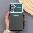 قاب گوشی Galaxy A35 سامسونگ PVD شیشه ای براق مدل AUTO FOCUS محافظ لنز دار
