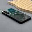 قاب گوشی Galaxy A35 سامسونگ PVD شیشه ای براق مدل AUTO FOCUS محافظ لنز دار کد 1000542