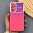 قاب گوشی Galaxy A54 سامسونگ PVD شیشه ای براق مدل AUTO FOCUS محافظ لنز دار