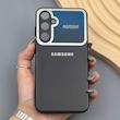 قاب گوشی Galaxy S23 FE سامسونگ PVD شیشه ای براق مدل AUTO FOCUS محافظ لنز دار