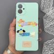 قاب گوشی Galaxy A06 سامسونگ لدر کیس سیلیکونی فانتزی طرح حیوانات PETCAT