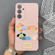 قاب گوشی Galaxy A55 سامسونگ لدر کیس سیلیکونی فانتزی طرح حیوانات PETCAT