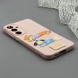 قاب گوشی Galaxy A55 سامسونگ لدر کیس سیلیکونی فانتزی طرح حیوانات PETCAT کد 1000690