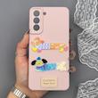 قاب گوشی Galaxy S21 FE سامسونگ لدر کیس سیلیکونی فانتزی طرح حیوانات PETCAT