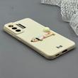قاب گوشی Galaxy S21 FE سامسونگ لدر کیس سیلیکونی فانتزی طرح حیوانات PETCAT کد 1000711