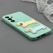 قاب گوشی Galaxy S23 FE سامسونگ لدر کیس سیلیکونی فانتزی طرح حیوانات PETCAT کد 1000716