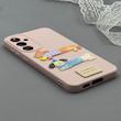 قاب گوشی Galaxy S23 FE سامسونگ لدر کیس سیلیکونی فانتزی طرح حیوانات PETCAT کد 1000721