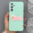 قاب گوشی Galaxy S23 FE سامسونگ لدر کیس سیلیکونی فانتزی طرح حیوانات PETCAT