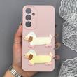 قاب گوشی Galaxy S23 FE سامسونگ لدر کیس سیلیکونی فانتزی طرح حیوانات PETCAT