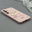 قاب گوشی Galaxy S23 FE سامسونگ لدر کیس سیلیکونی فانتزی طرح حیوانات PETCAT کد 1000725