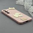 قاب گوشی Galaxy S24 FE سامسونگ لدر کیس سیلیکونی فانتزی طرح حیوانات PETCAT کد 1000740