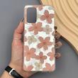 قاب گوشی Galaxy A32 4G سامسونگ فانتزی سخت Hard لیزری IMD طرح گل