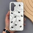 قاب گوشی Galaxy A16 سامسونگ فانتزی سخت Hard لیزری IMD طرح پروانه 