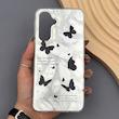 قاب گوشی Galaxy A16 سامسونگ فانتزی سخت Hard لیزری IMD طرح پروانه