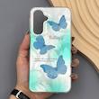 قاب گوشی Galaxy A16 سامسونگ فانتزی سخت Hard لیزری IMD طرح پروانه