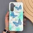 قاب گوشی Galaxy A17 سامسونگ فانتزی سخت Hard لیزری IMD طرح پروانه