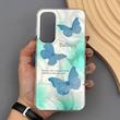 قاب گوشی Galaxy A35 سامسونگ فانتزی سخت Hard لیزری IMD طرح پروانه