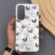 قاب گوشی Galaxy A35 سامسونگ فانتزی سخت Hard لیزری IMD طرح پروانه
