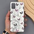 قاب گوشی Galaxy A51 سامسونگ فانتزی سخت Hard لیزری IMD طرح پروانه