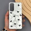 قاب گوشی Galaxy A55 سامسونگ فانتزی سخت Hard لیزری IMD طرح پروانه