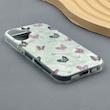 قاب گوشی iPhone 16 آیفون فانتزی سخت Hard لیزری IMD طرح پروانه کد 1003324