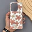 قاب گوشی Redmi Note 13 Pro 4G - Poco M6 Pro 4G - Redmi Note 14S شیائومی فانتزی سخت Hard لیزری IMD طرح گل