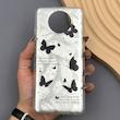 قاب گوشی Poco X3 - Poco X3 Pro شیائومی فانتزی سخت Hard لیزری IMD طرح پروانه 