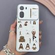 قاب گوشی A7 pro شیائومی فانتزی چرمی Luxury Case سری 17 طرح Coffe کیوت